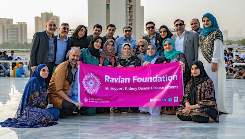 Image representing Ravān Foundation's mission to support kidney disease patients in Iran
